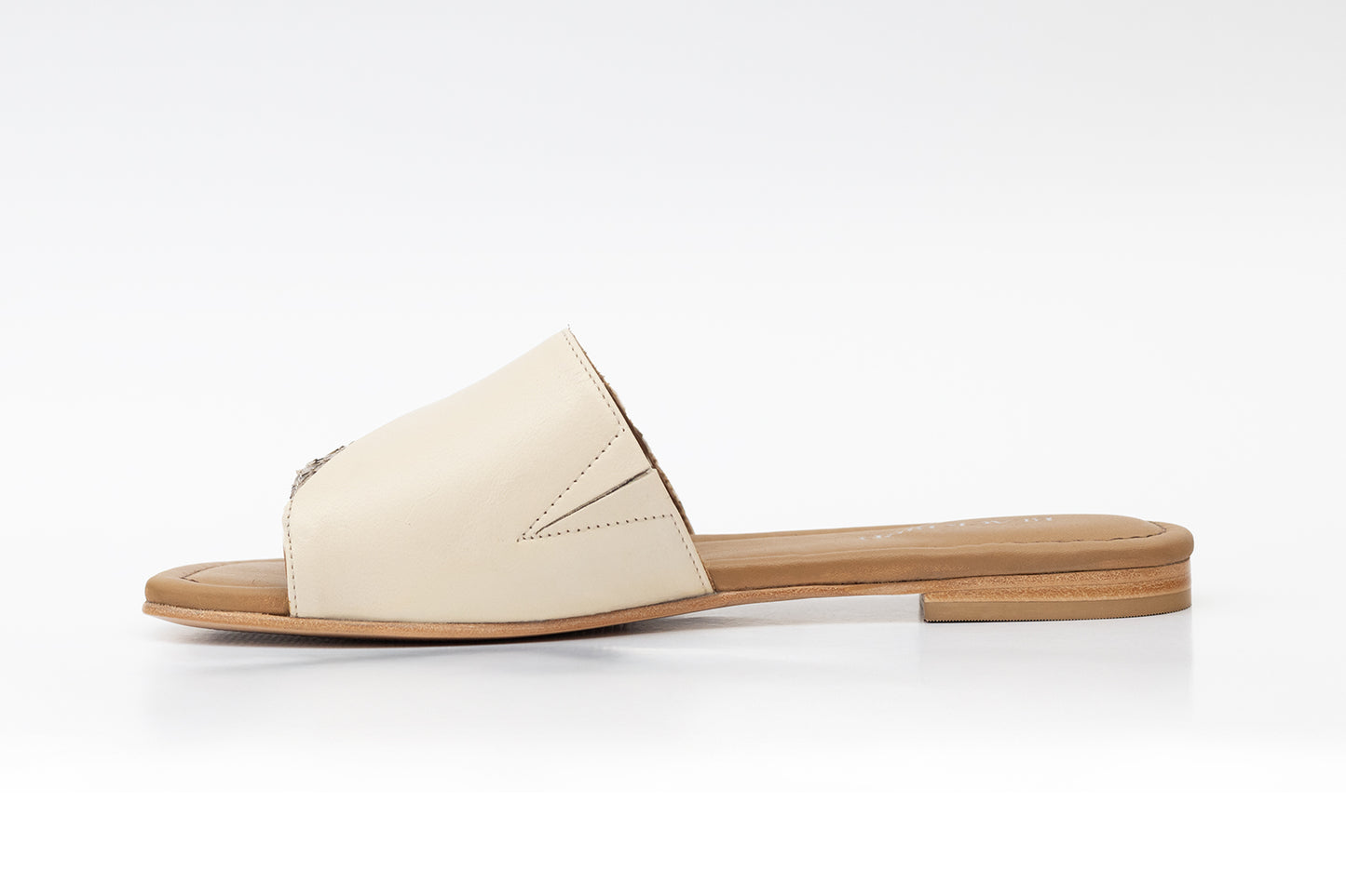 Loreta Snake Beige / Leather Beige